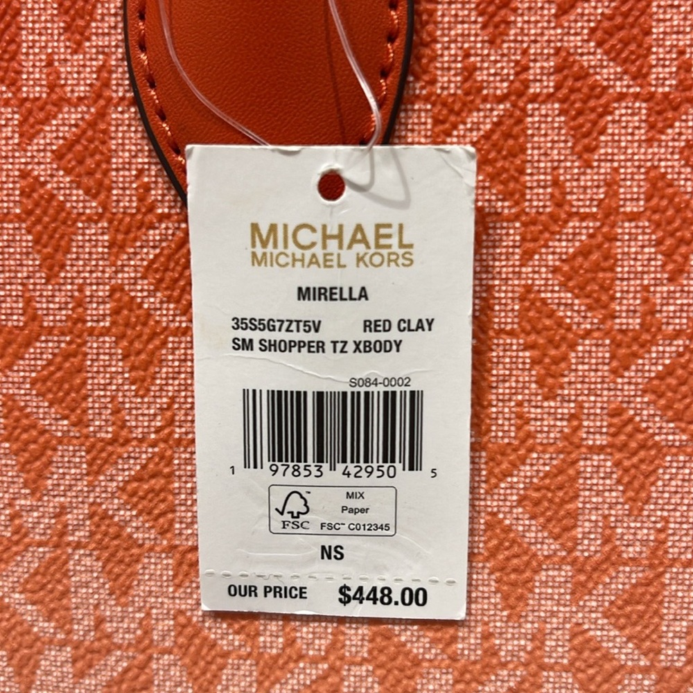 Michael Kors Mirella Small Ombré Signature Logo Crossbody XBODY Shopper Bag
NWt - Picture 9 of 16